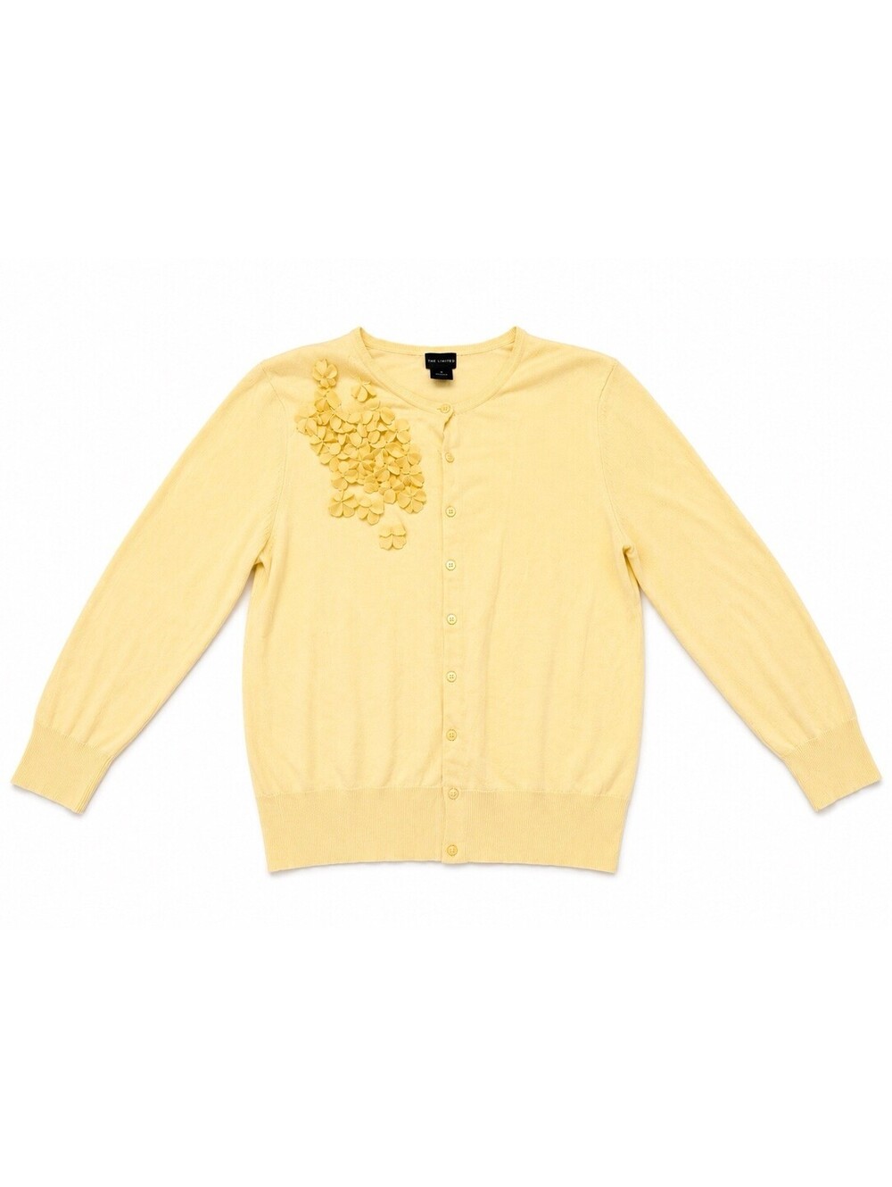 Lord & Taylor Women's 100% cotton button down sweater Size large